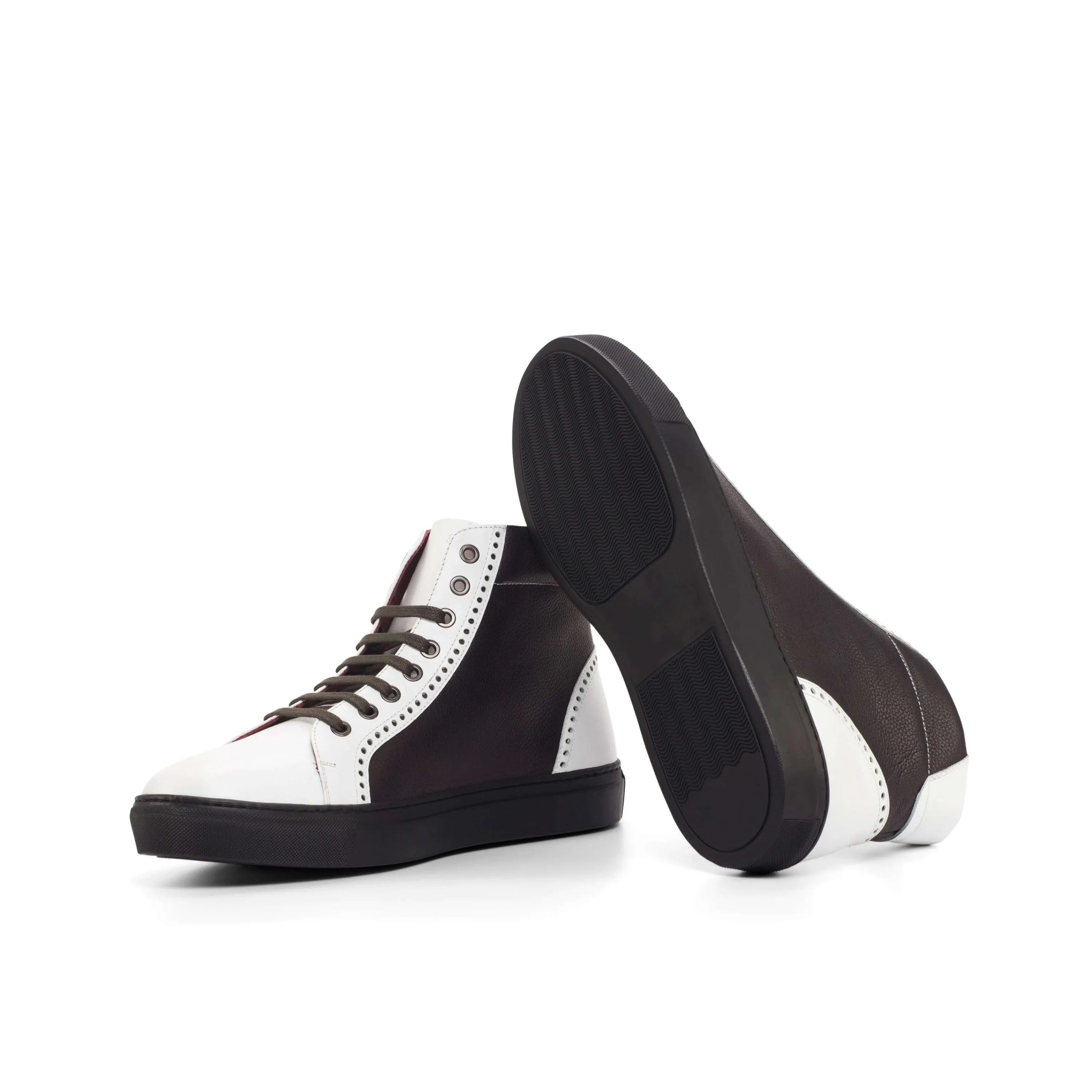 Two-toned AF19 High Kicks Sneakers II high-top sneakers