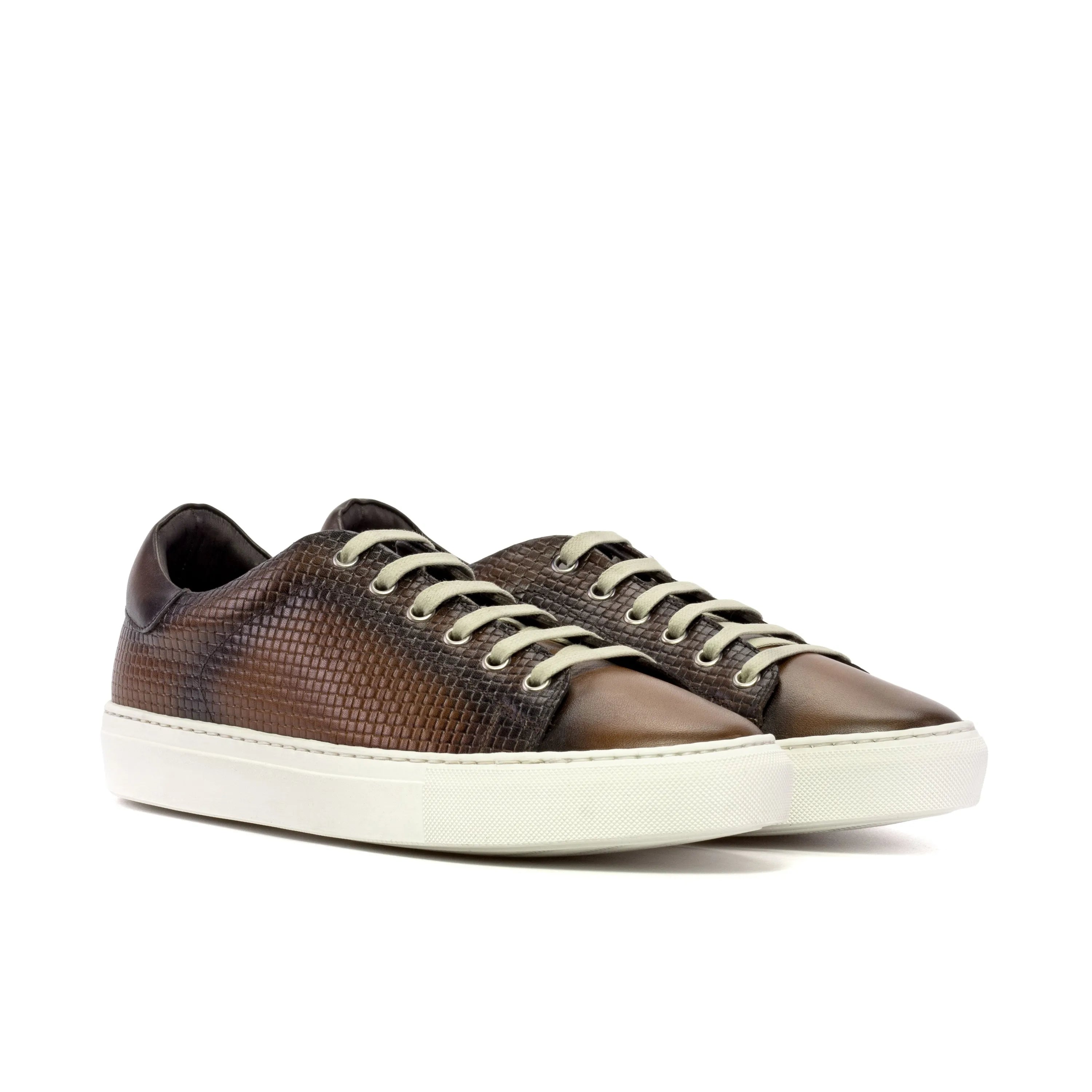 Brown CapaFive Trainer Sneaker II leather sneakers