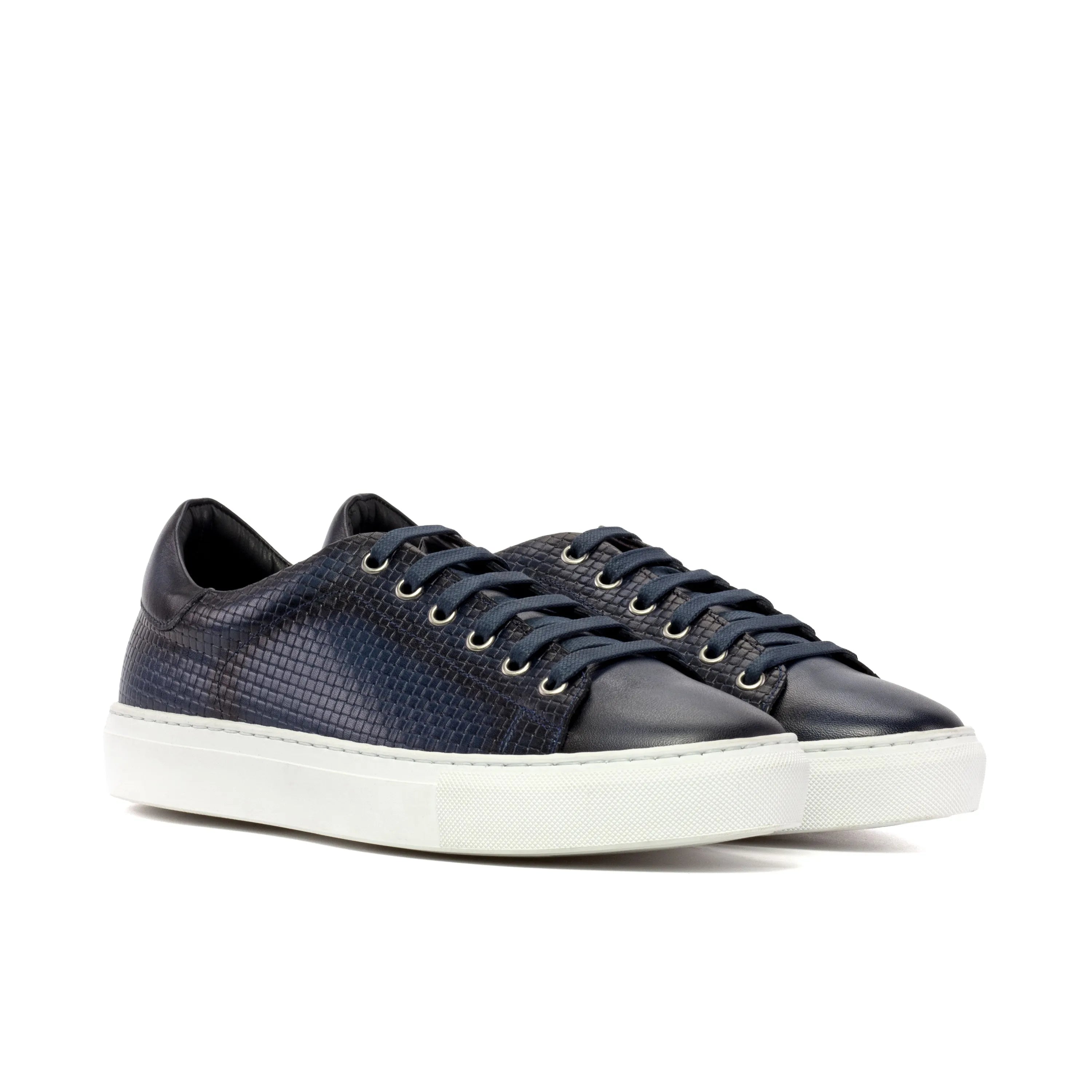 Blue CapaFour Trainer Sneaker II leather sneakers