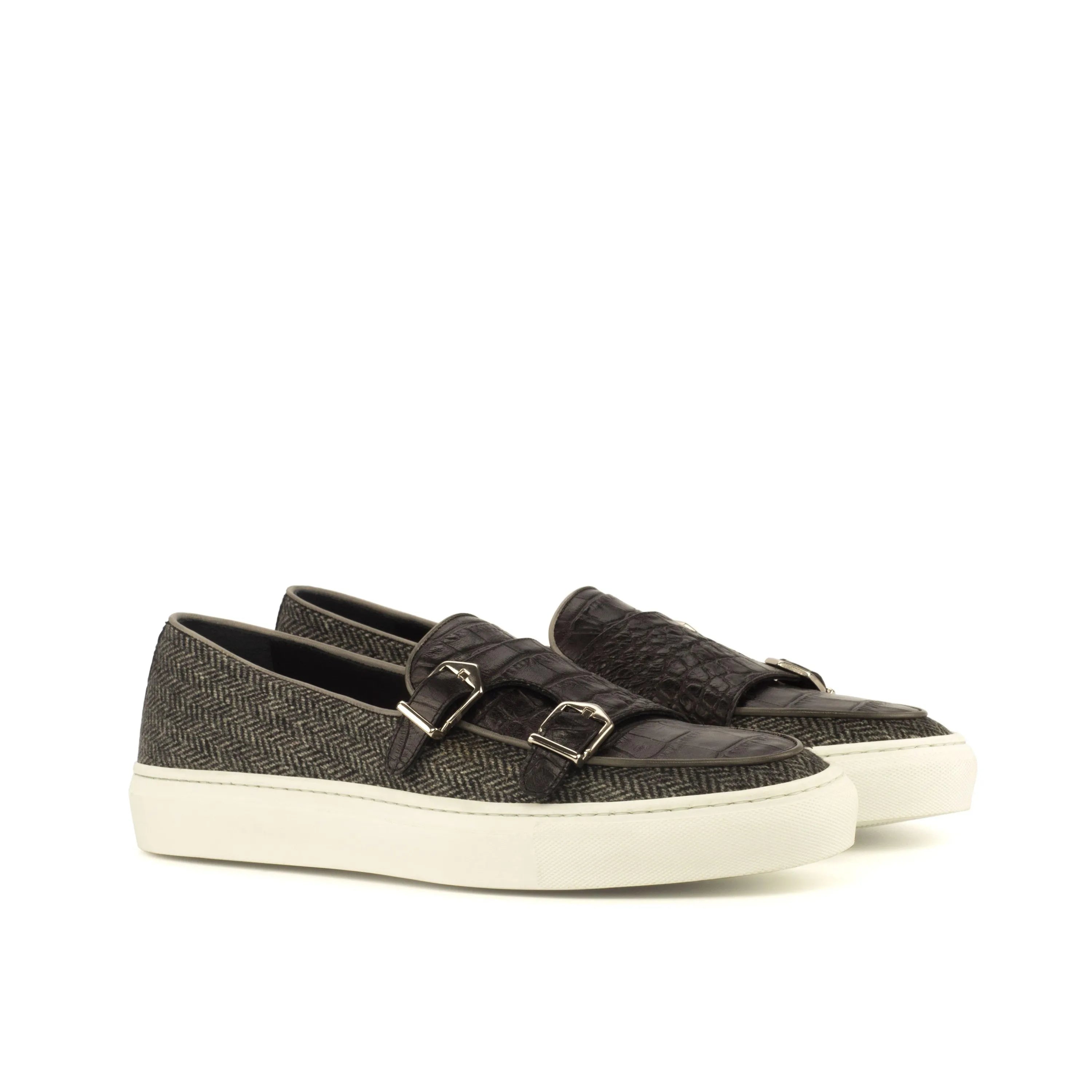 DonDrapper monk sneaker II pair of monk strap slip-on sneakers