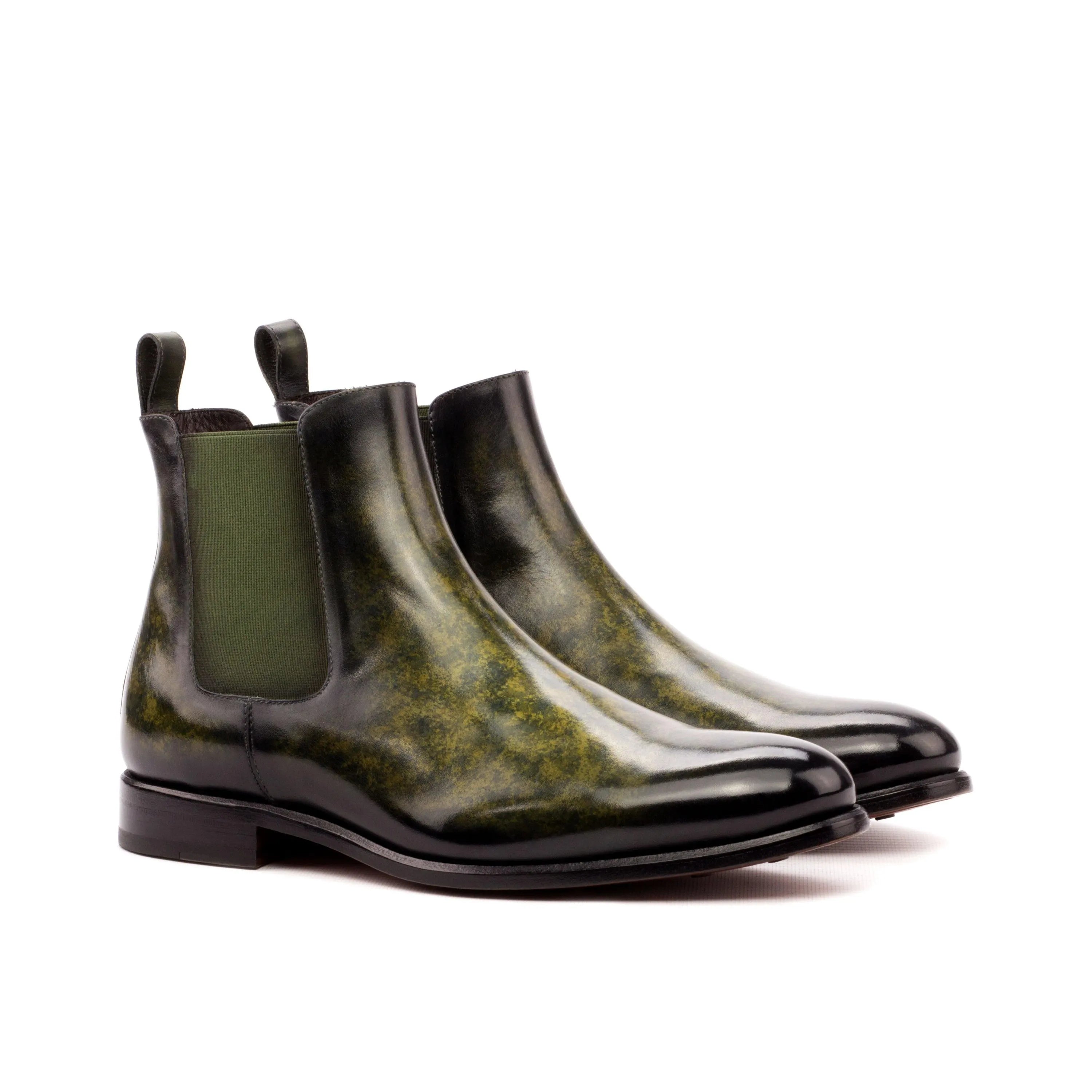 Green Irish Frank Chelsea Boot II leather Chelsea boots