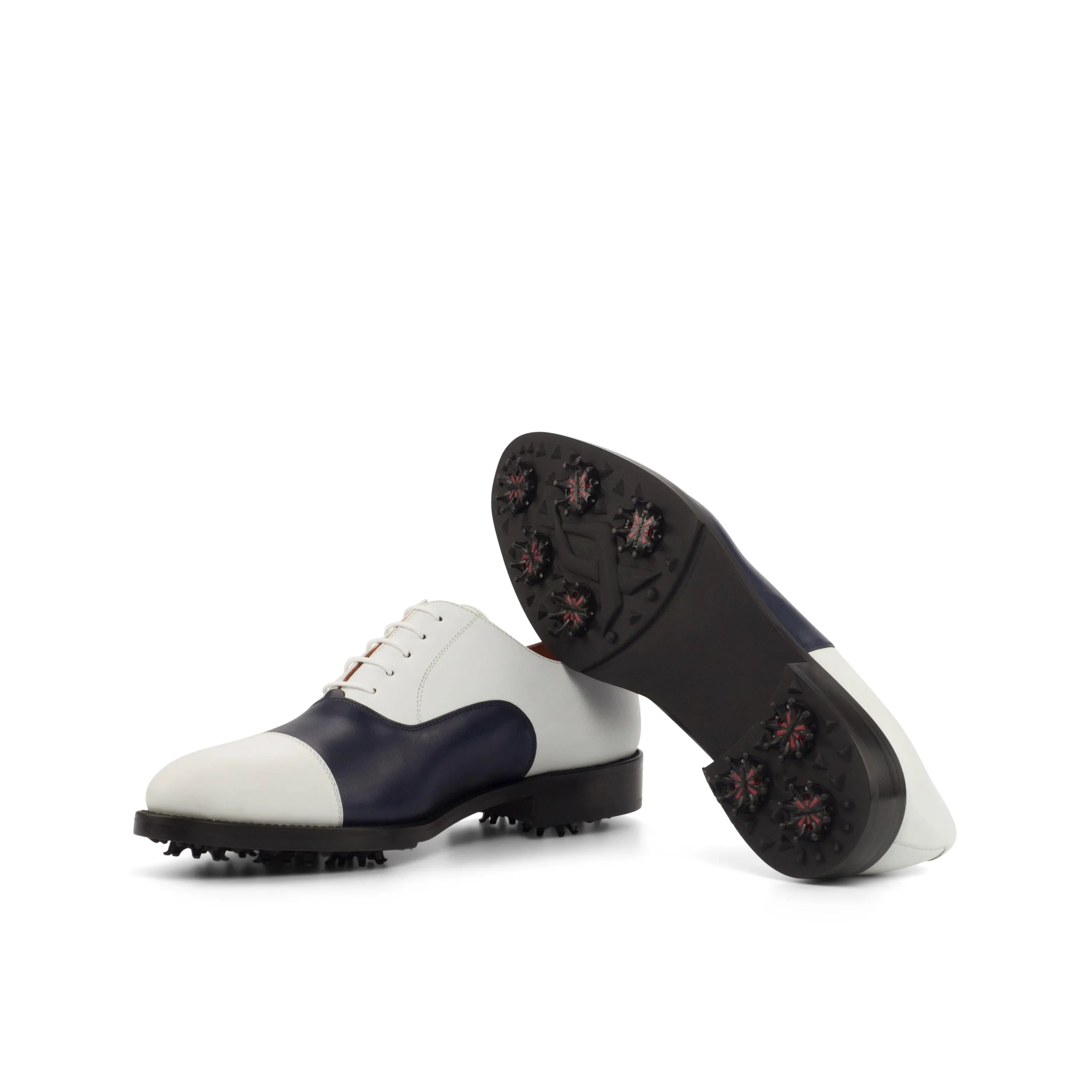 Island Oxford golf shoes II two-tone with cleats