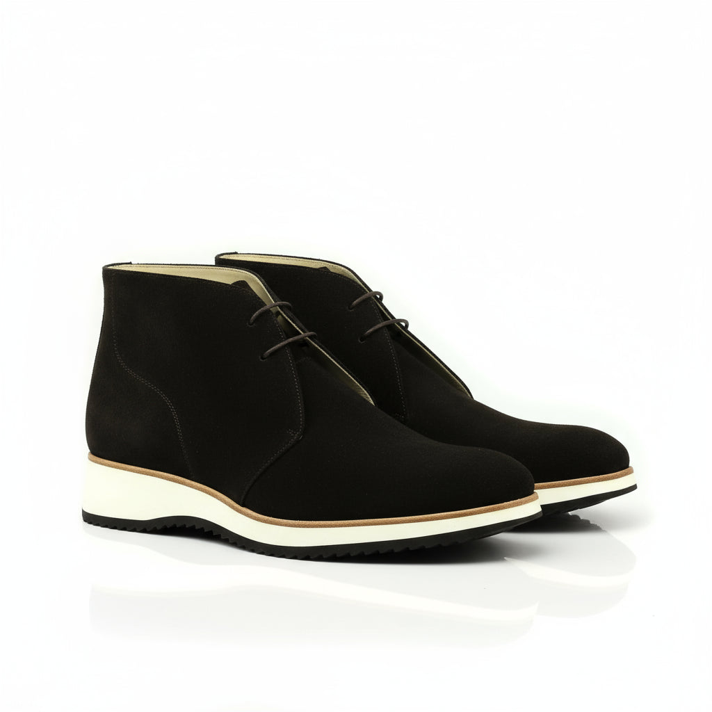 Jackson chukka boots in brown suede