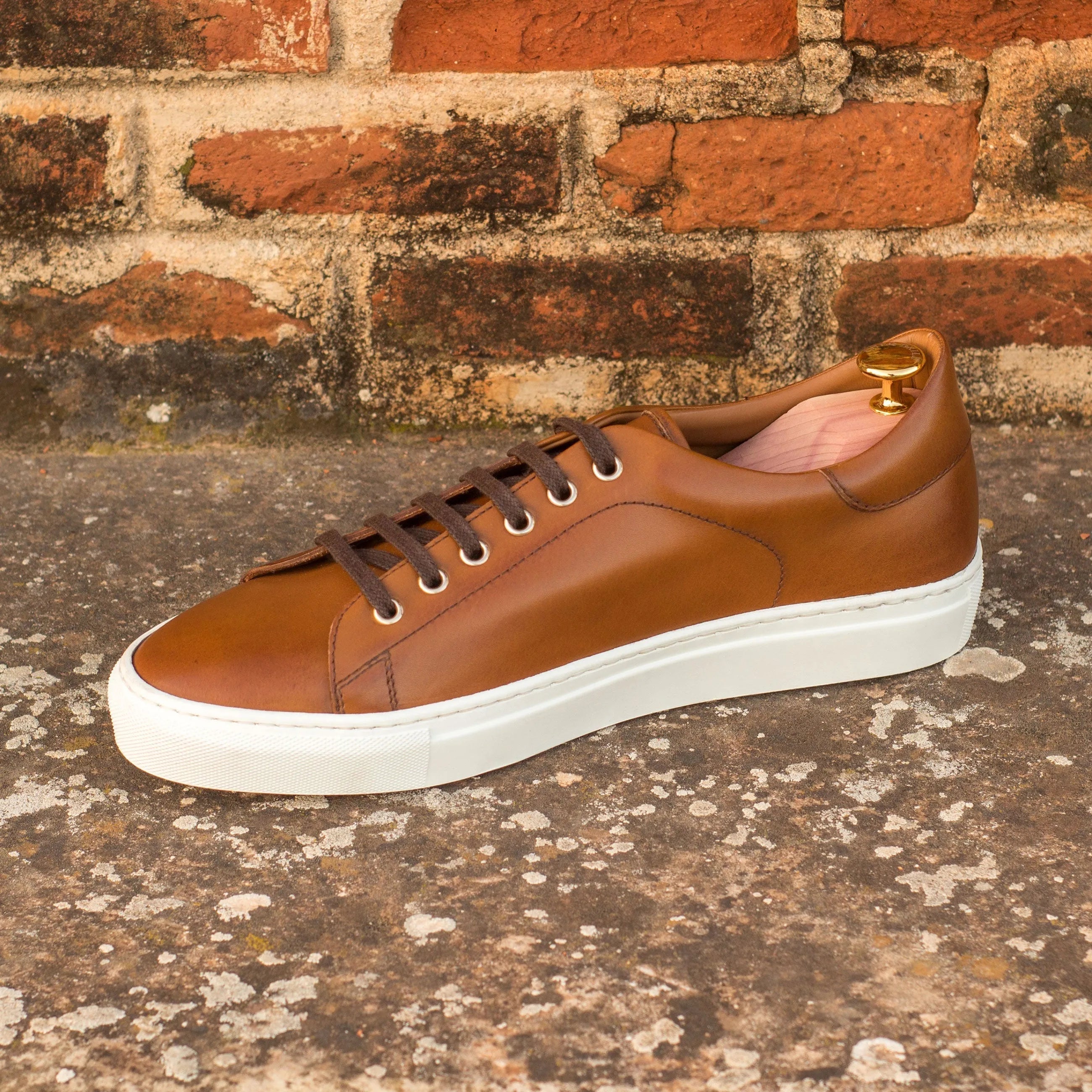 Brown Jero Trainer Sneakers II leather sneaker