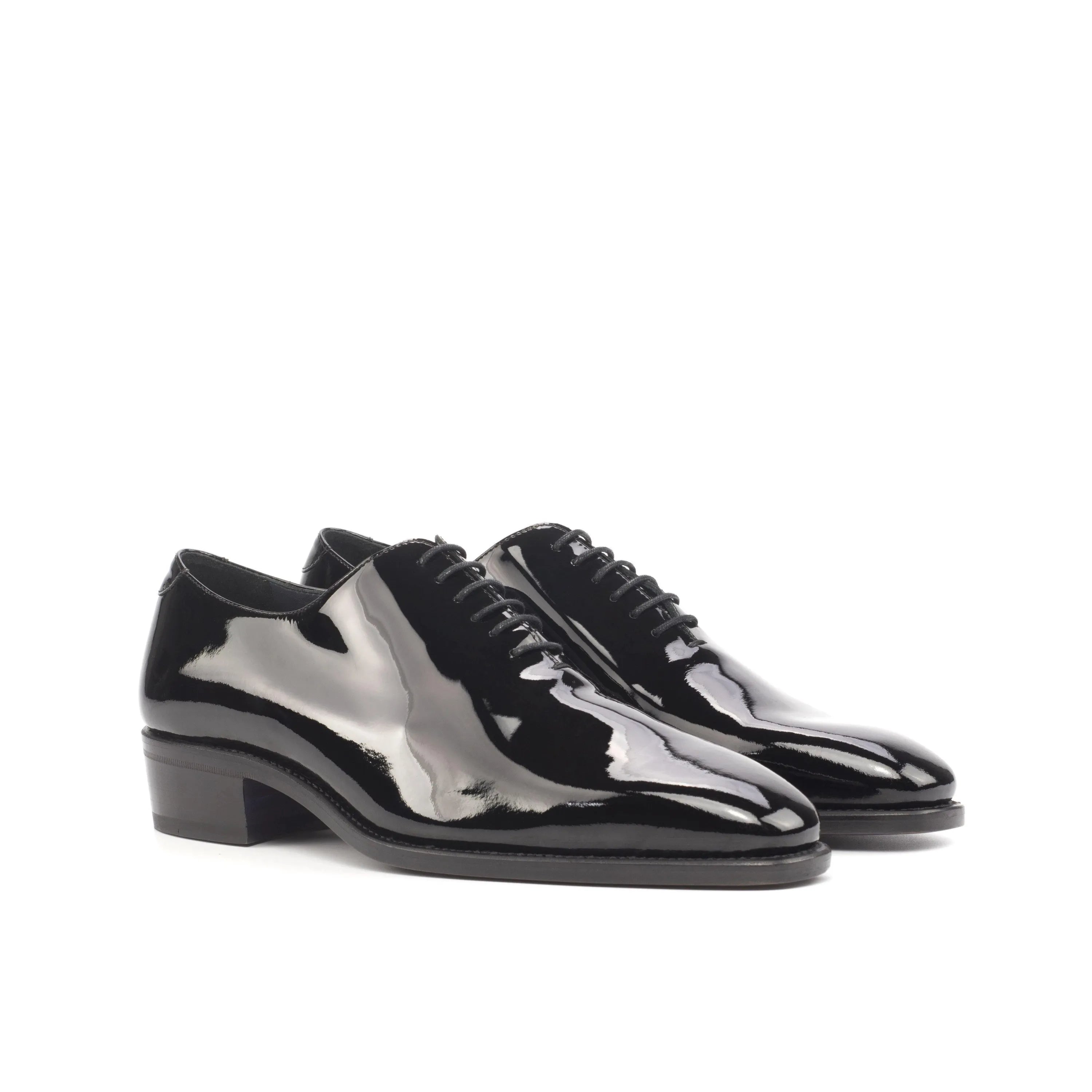 Pair of shiny black Proper Wholecut Shoes II