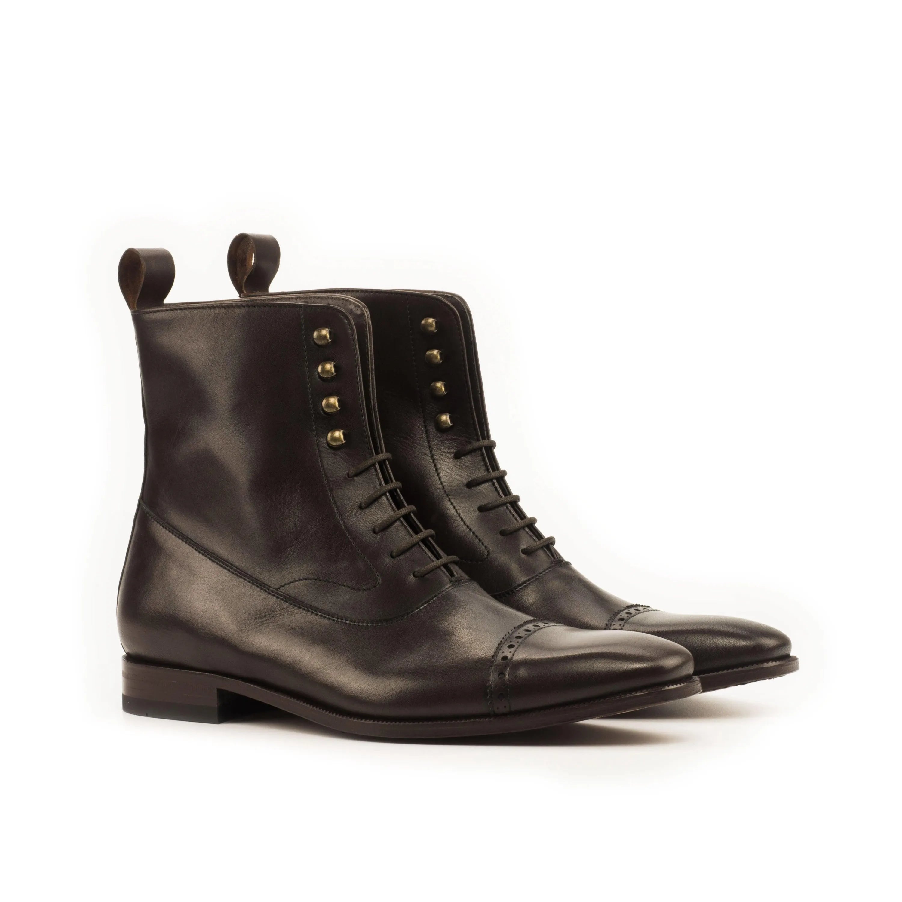 Pair of brown leather Ptcelia Balmoral Boots II