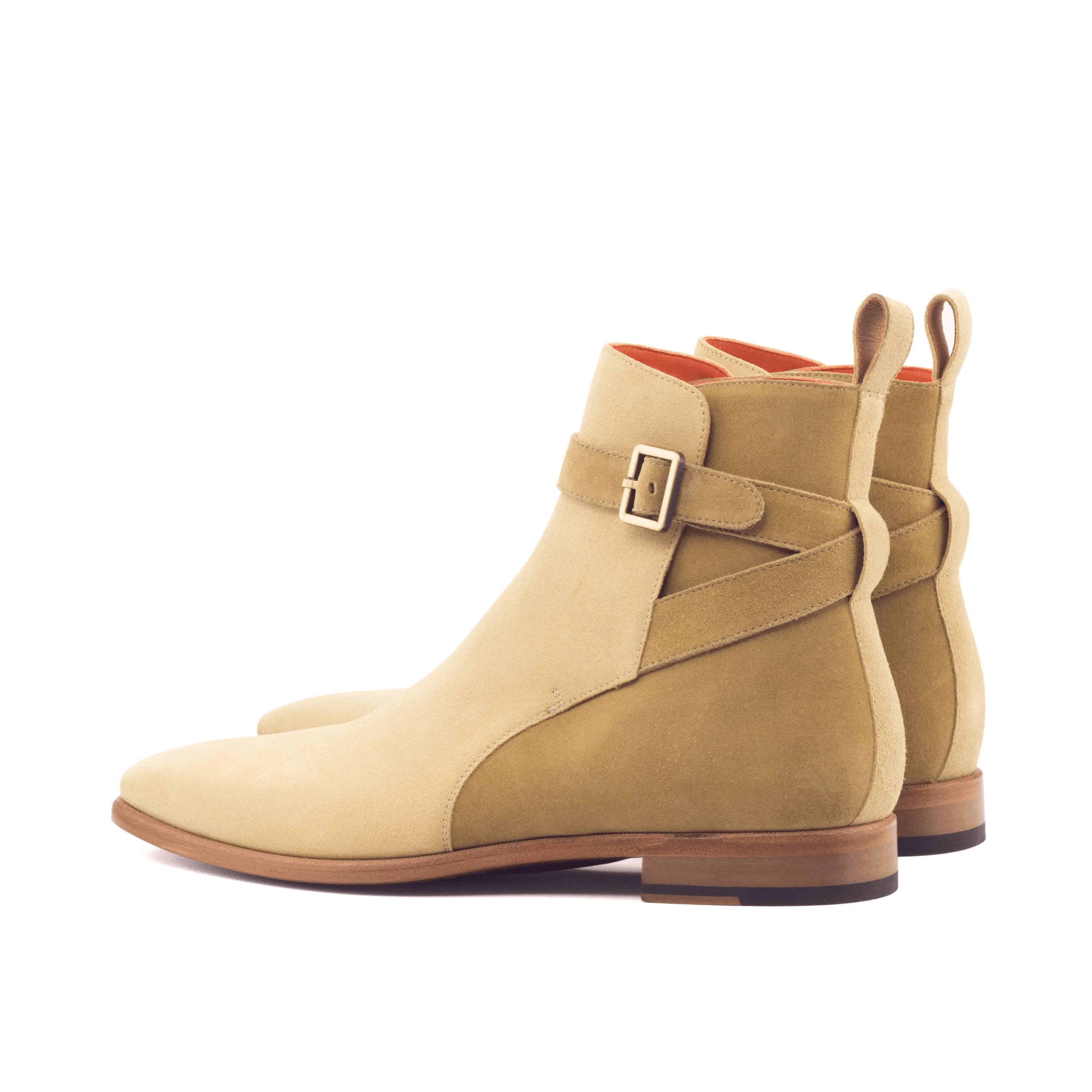 Royalty Jodhpur Boots II two-tone leather ankle boots with buckle