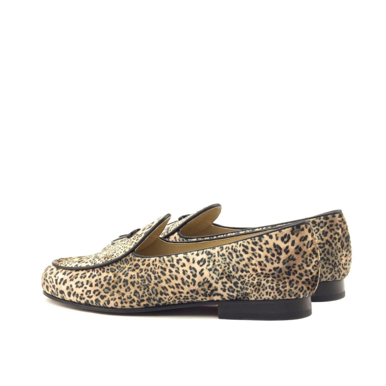 Russia Belgian monk slipper II in leopard print