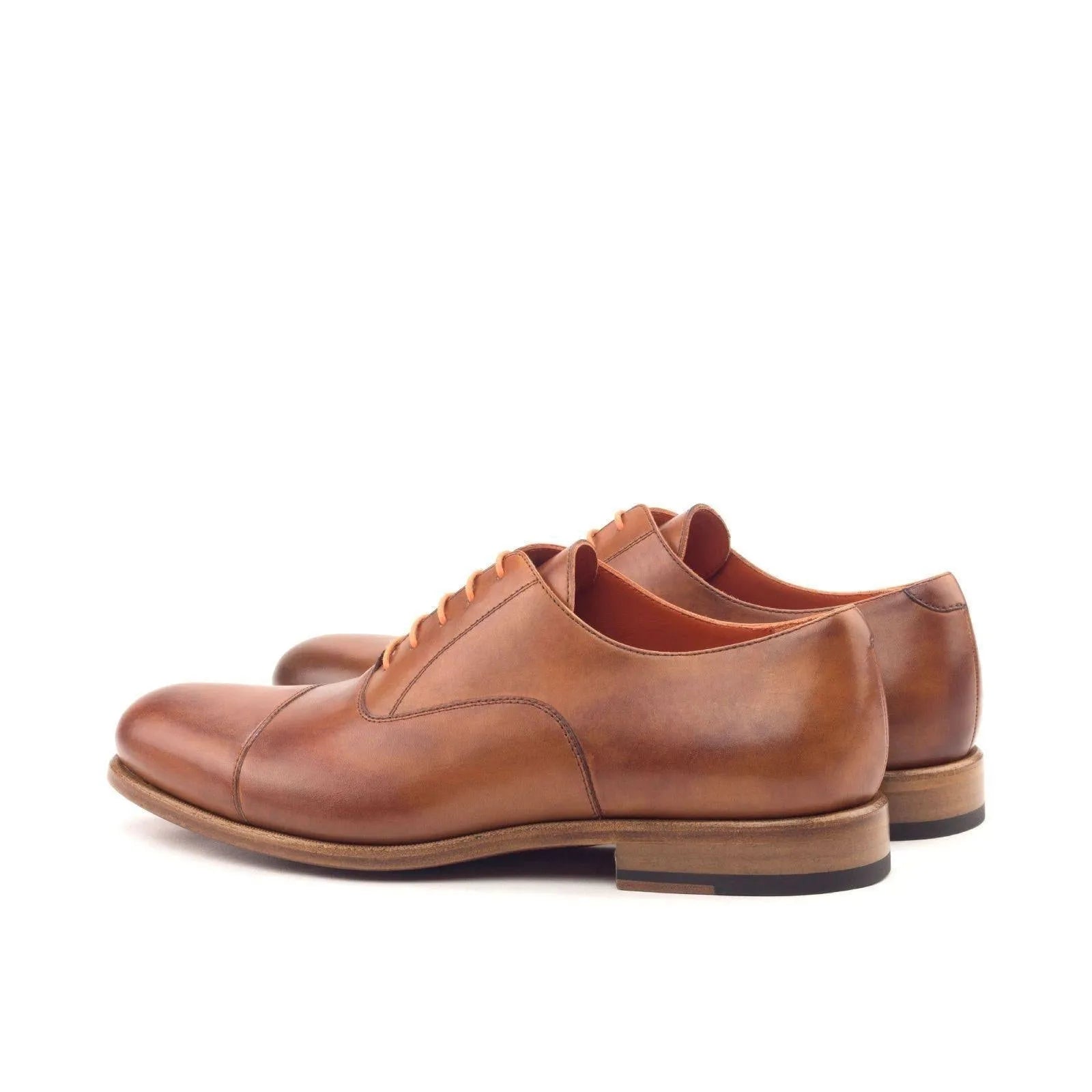 Pair of brown leather Saint Oxford Shoes II