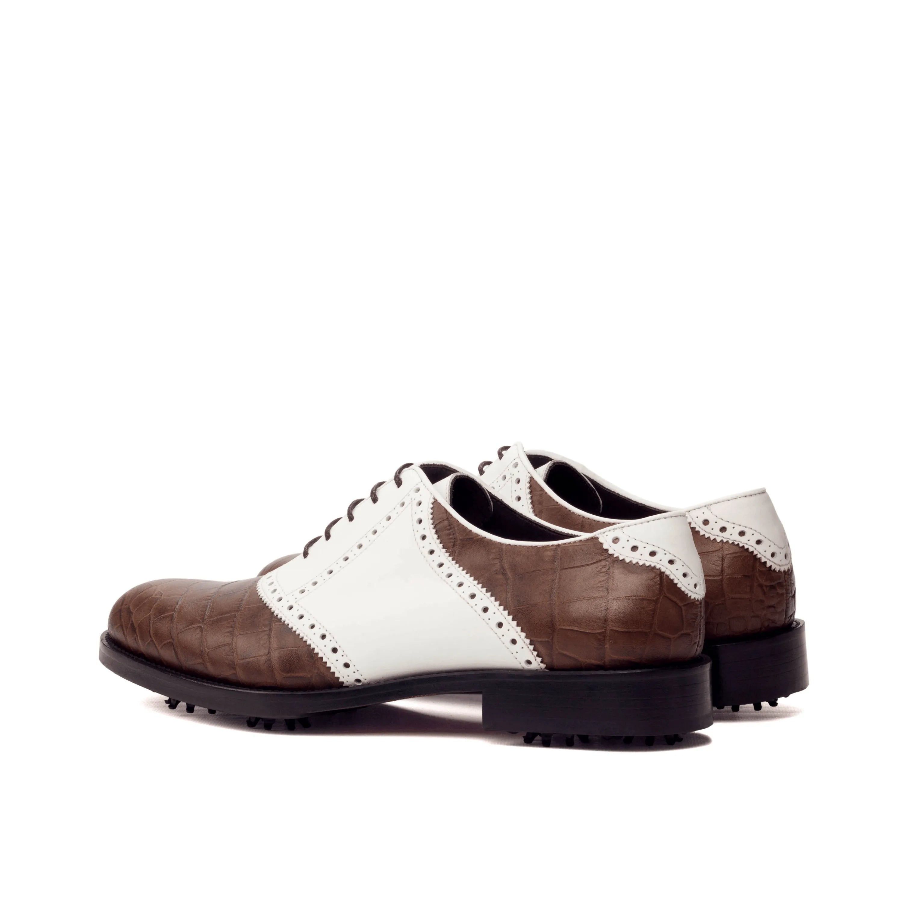 Two-tone Salvador Golf Shoes II back view