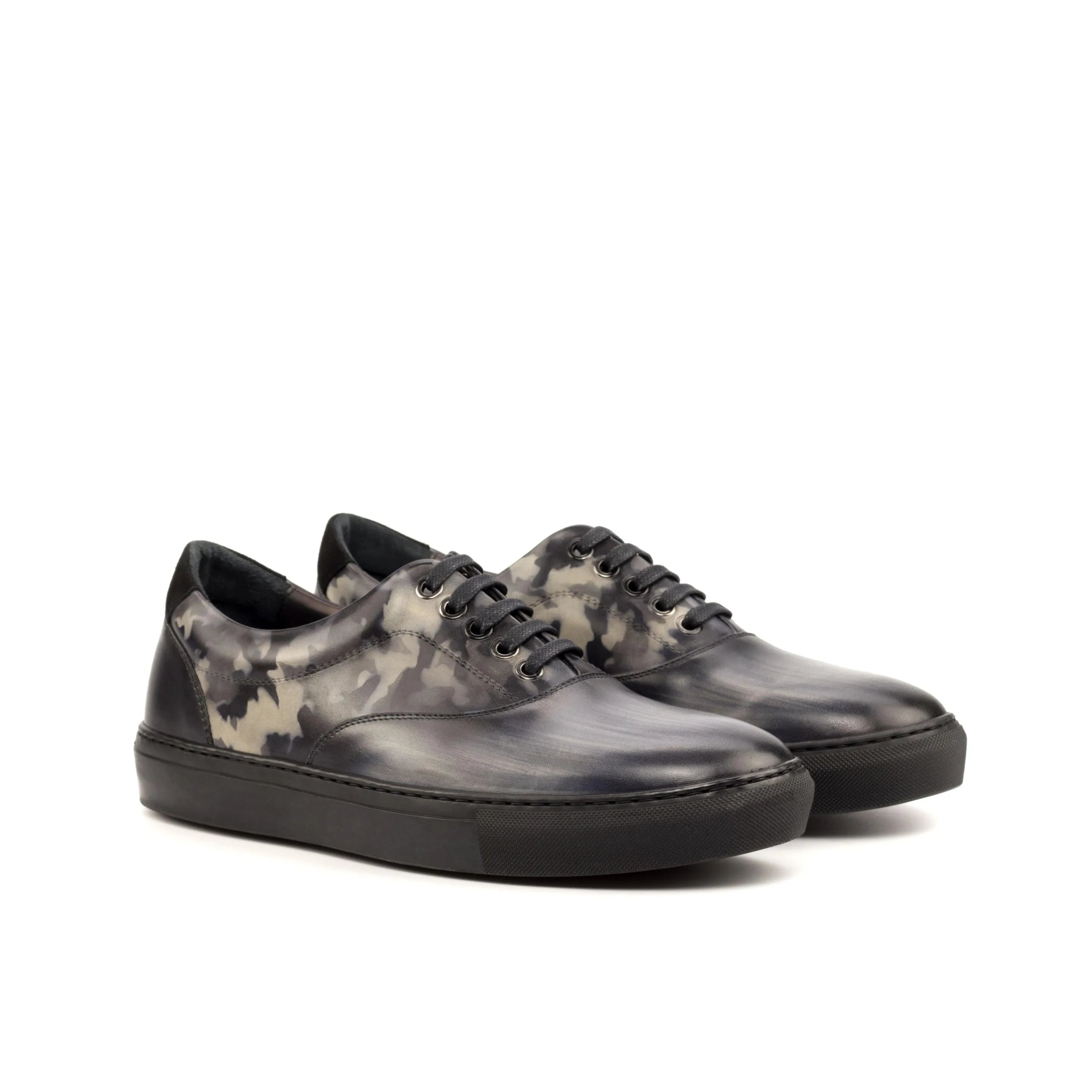 Camouflage Sita Top Sider Patina Sneaker II leather sneakers
