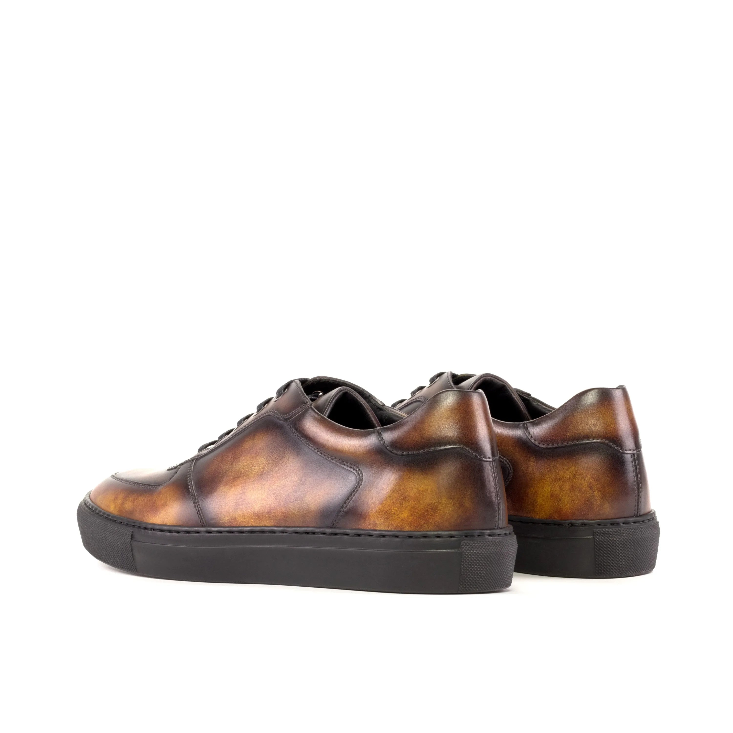 Talsa Patina Low Top Sneaker II in brown leather
