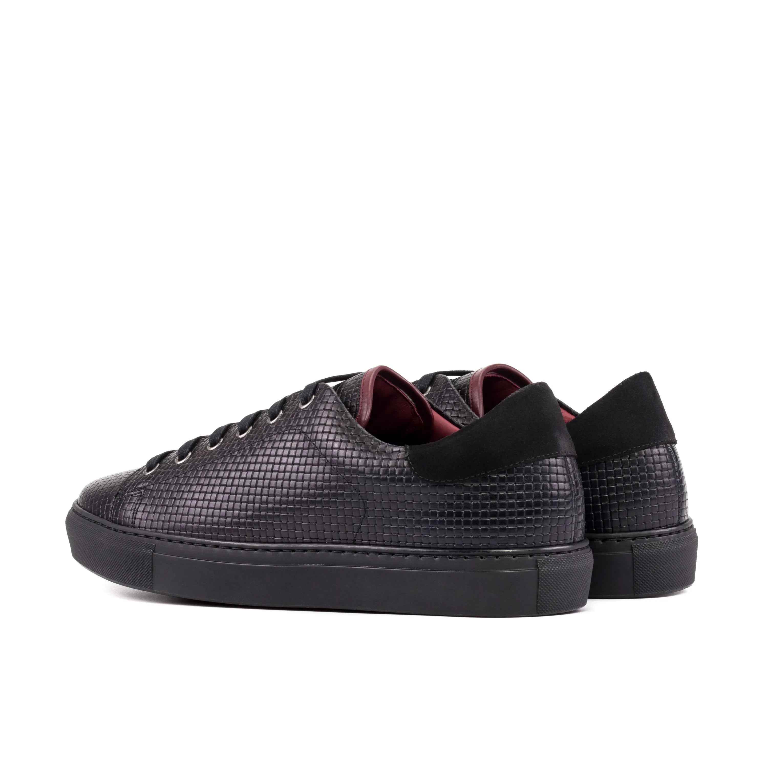 Black Twilight Trainer Sneaker II cupsole trainer in calf leather