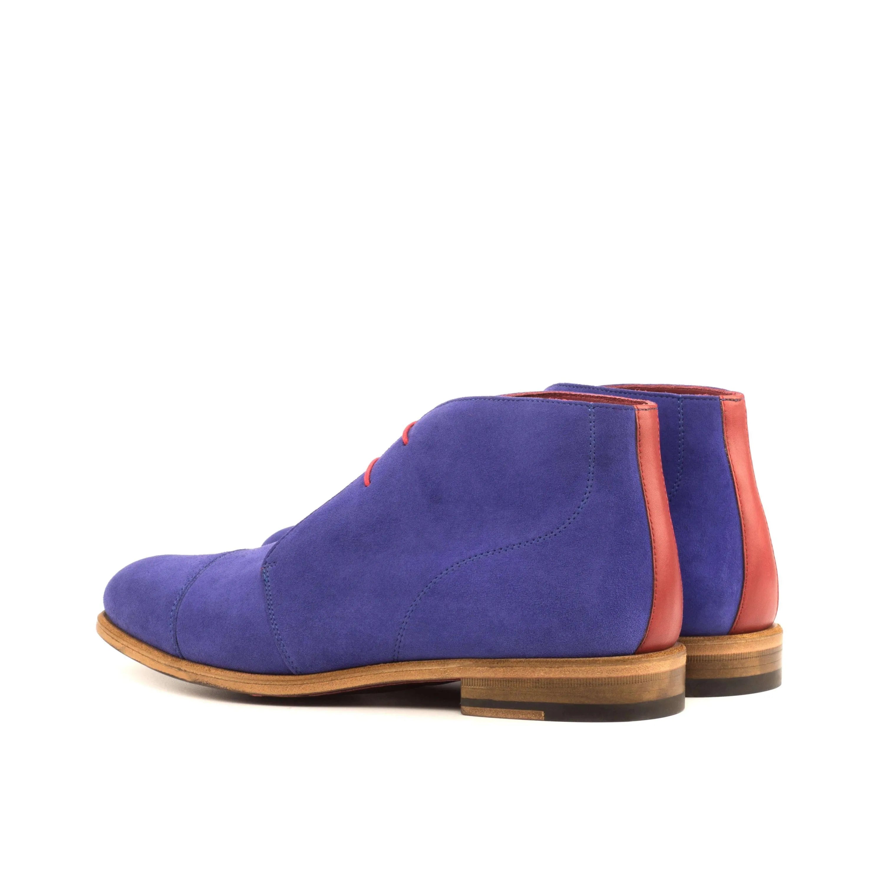Purple suede Admiral Chukka Boots II ankle boots