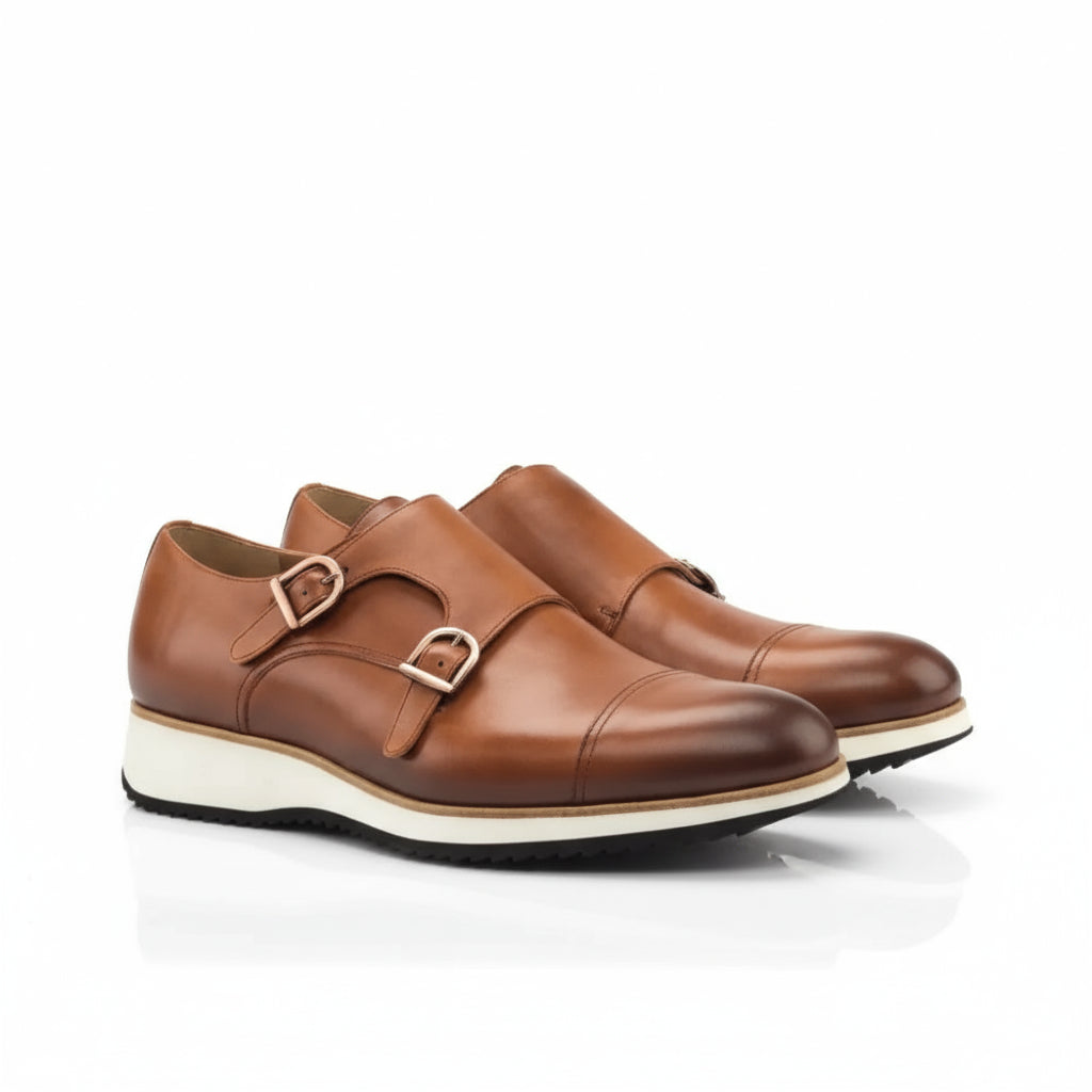 Azuna Double Monk - Men Casual Shoes