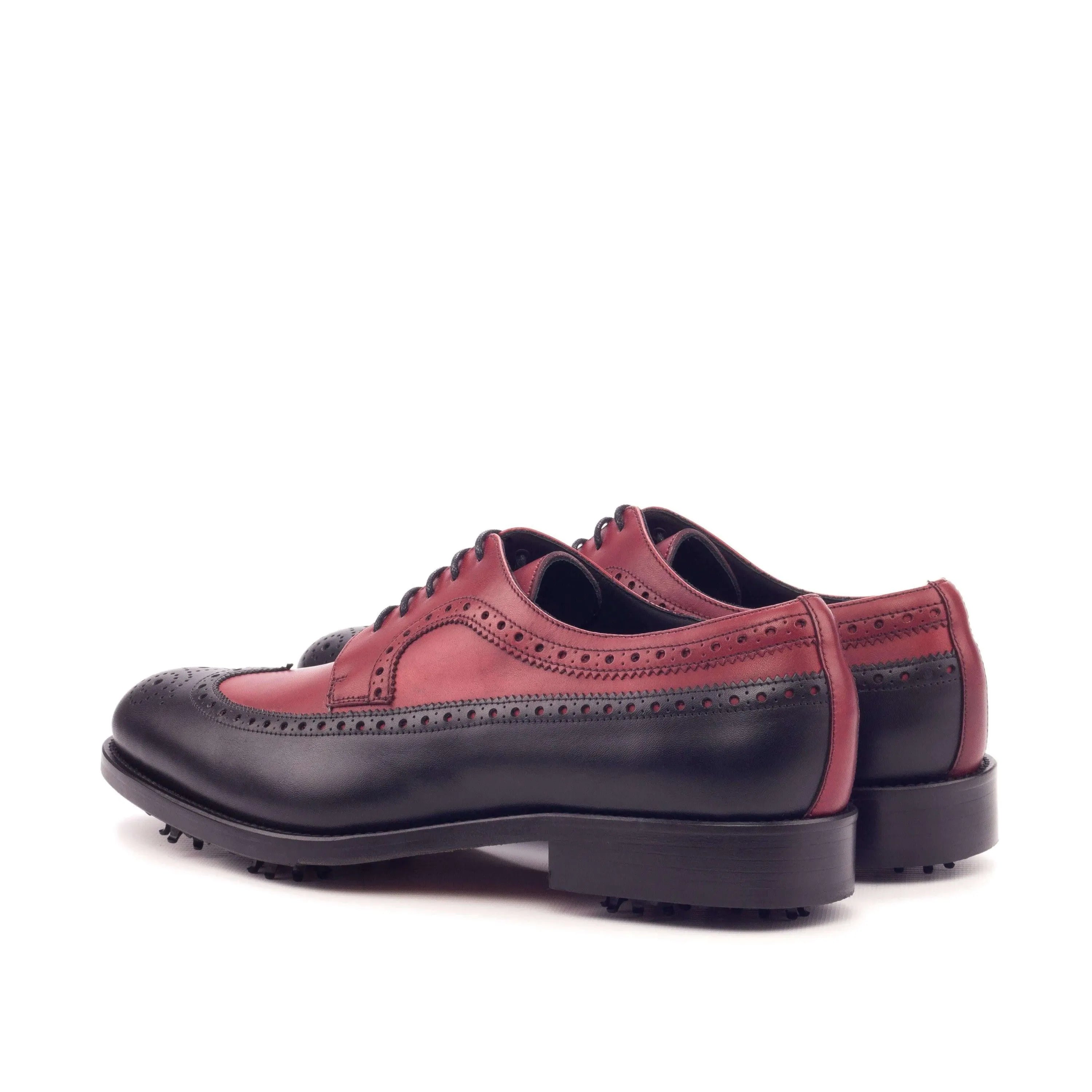 Birdie Long Blucher golf shoes II in two-toned leather