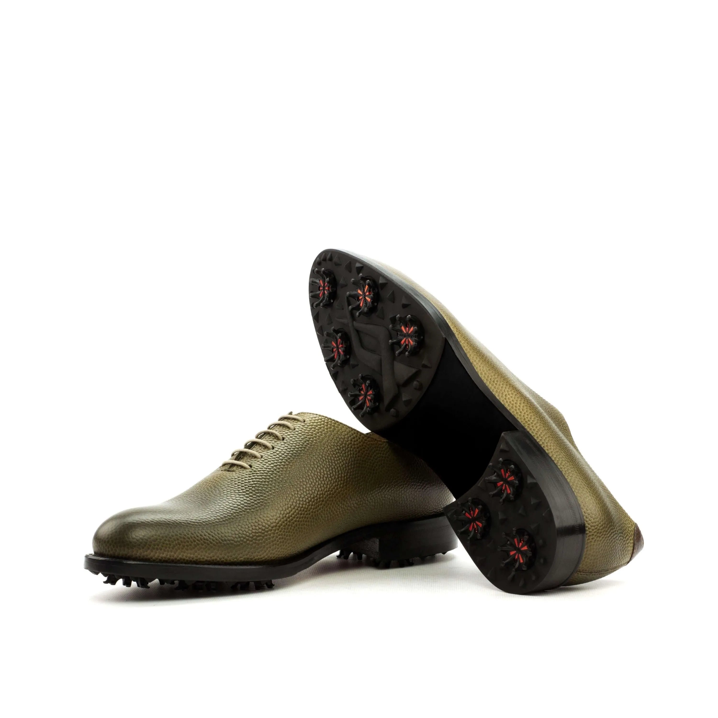 Bogy Wholecut Golf Shoes II in olive green