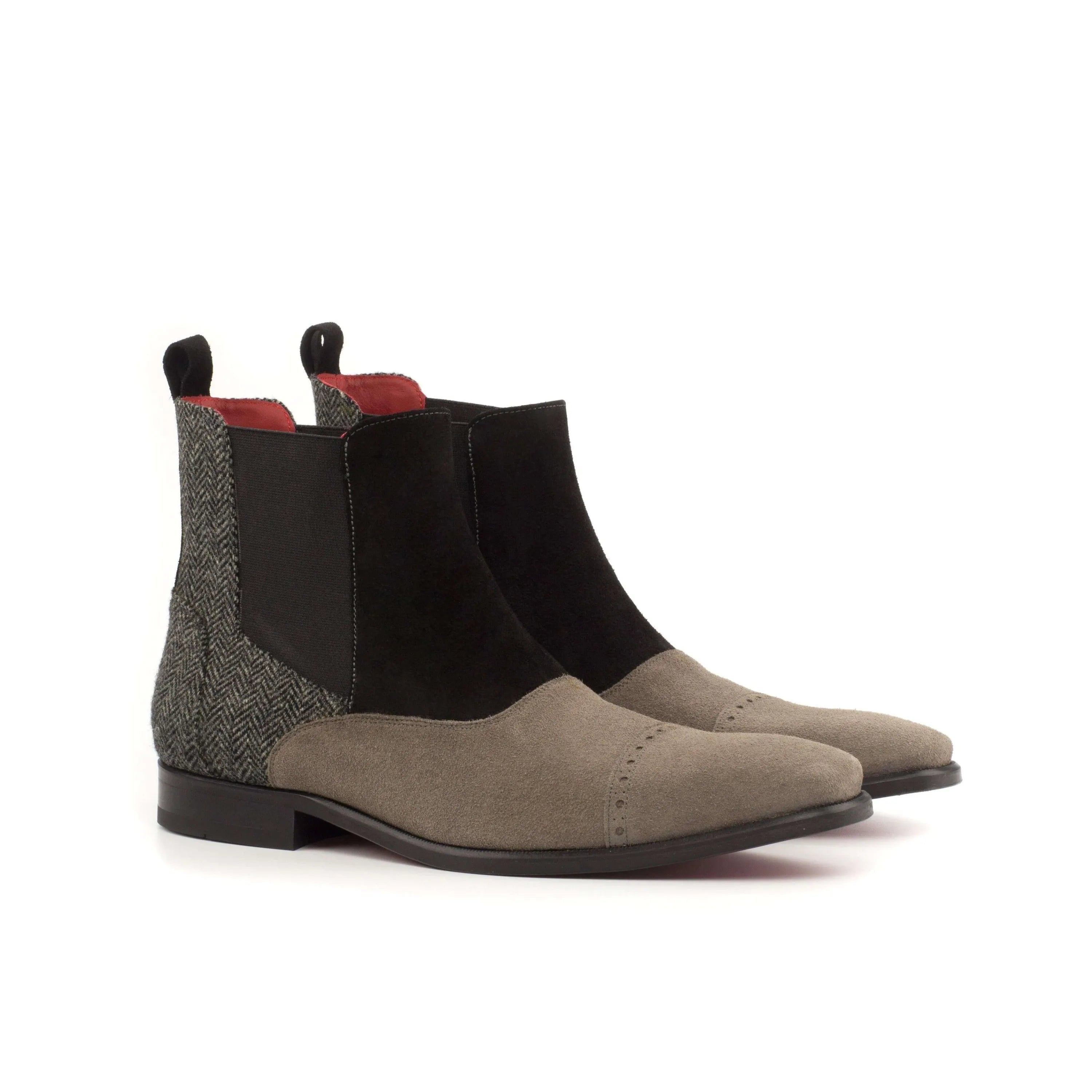 Two-tone CM20 Chelsea Boots II back view