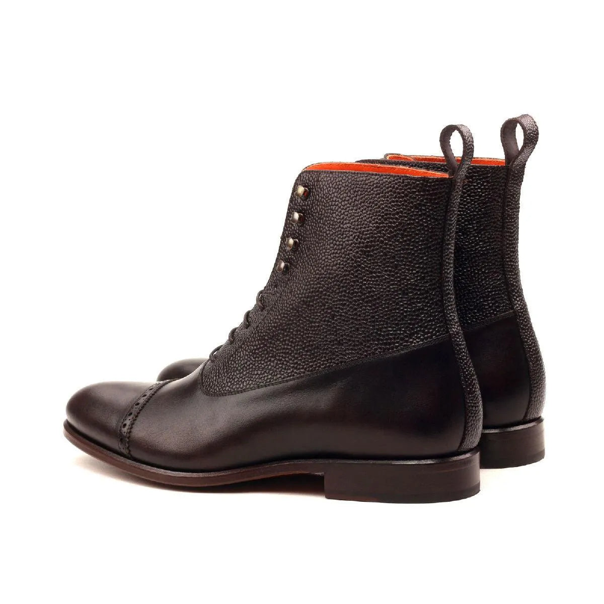 Pair of black Dan Balmoral Boots II