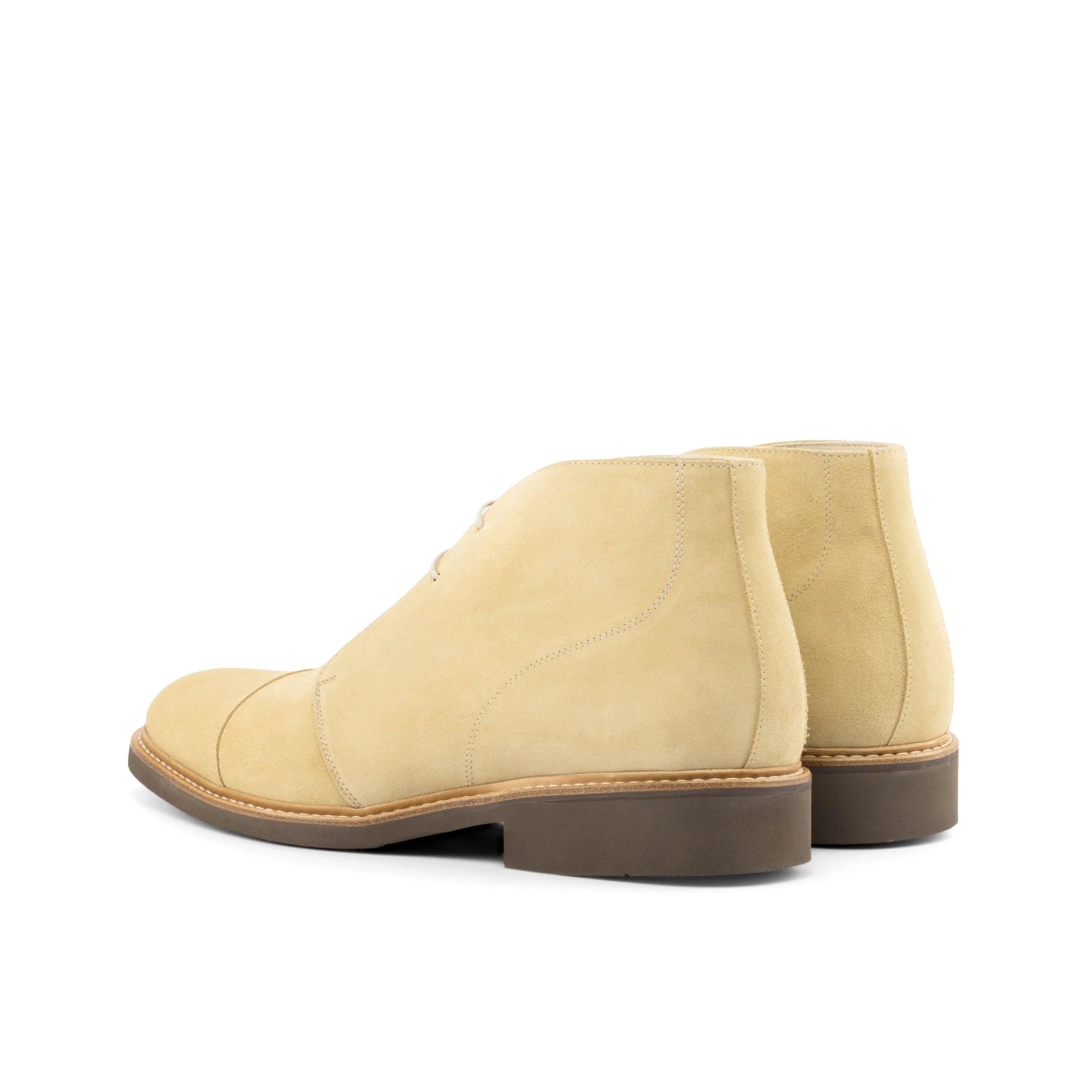Tan suede cap-toe Dandy Chukka Boots II