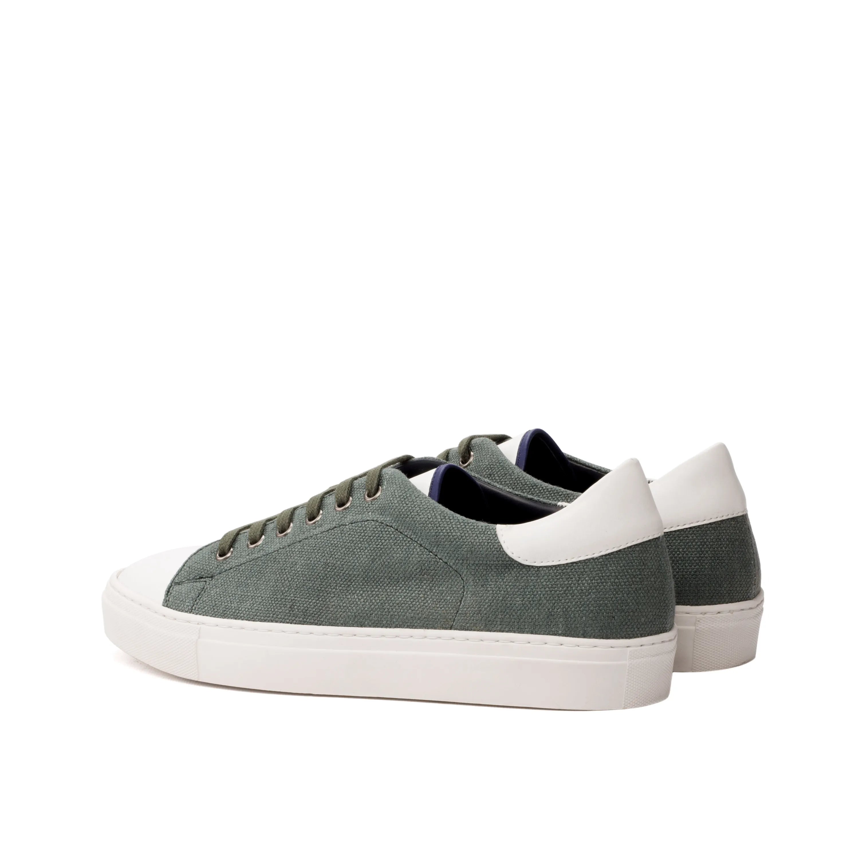 Gray Davit Trainer Sneaker canvas sneakers