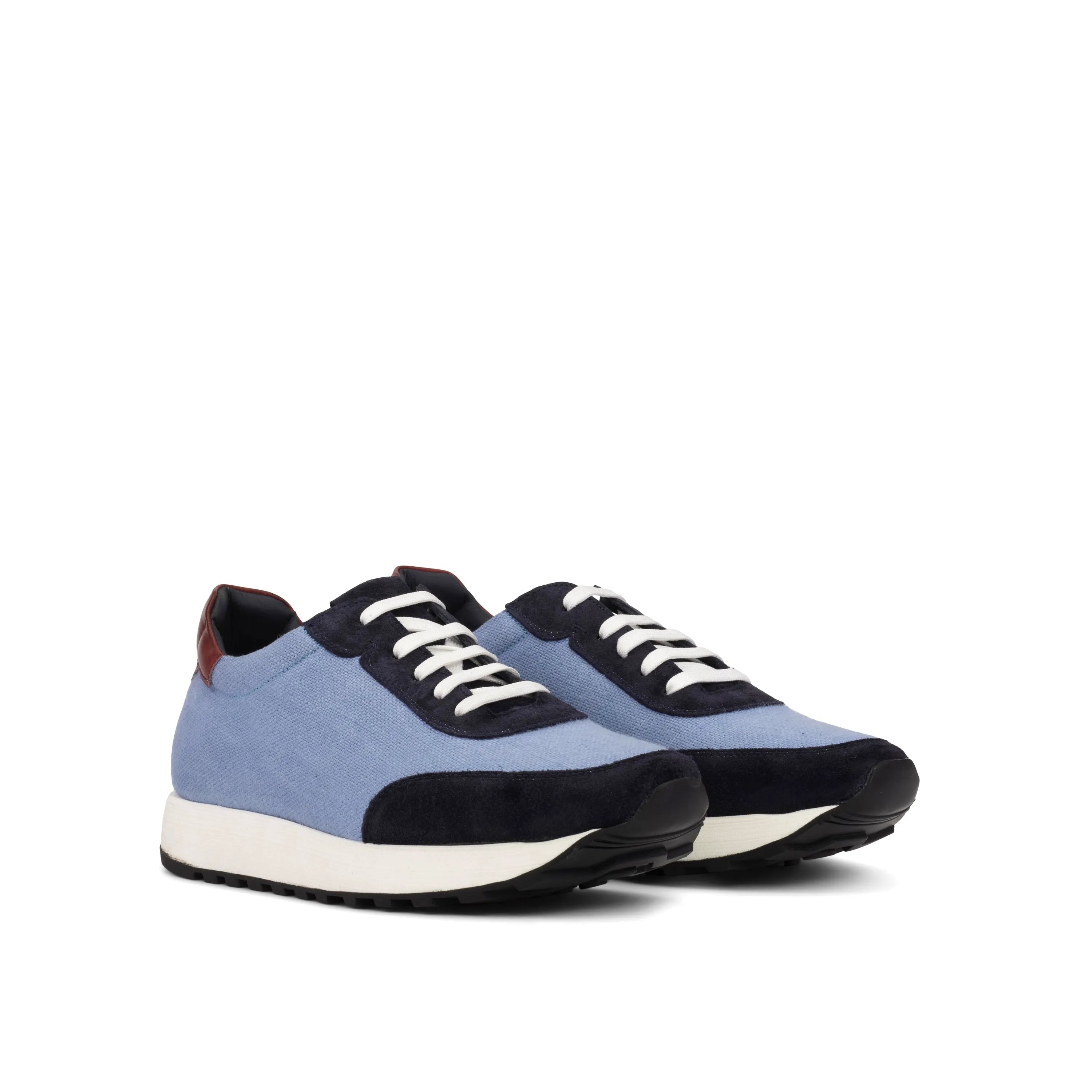 Endalos Geneva sneakers II in blue and navy suede