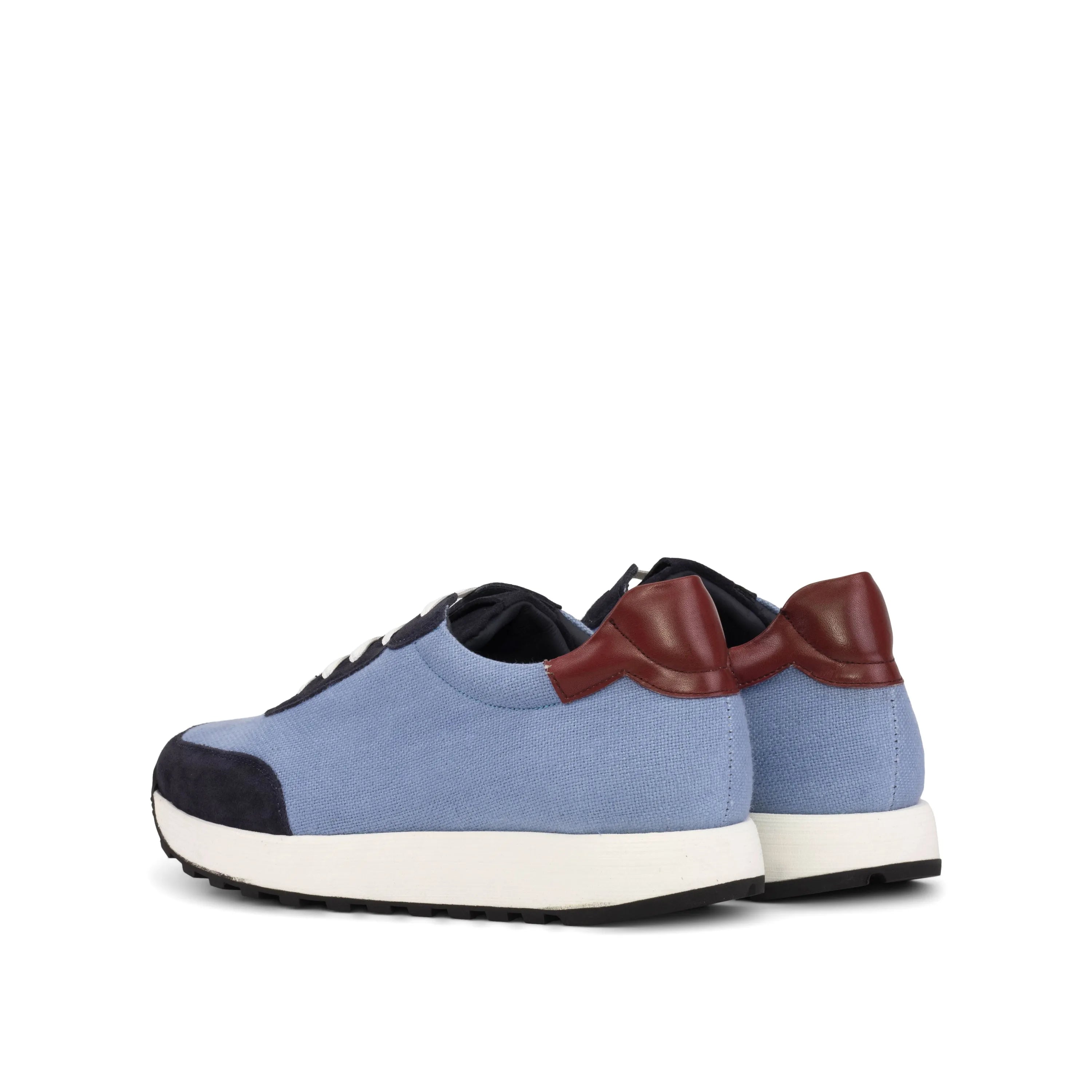 Endalos Geneva sneakers in blue and burgundy casual style