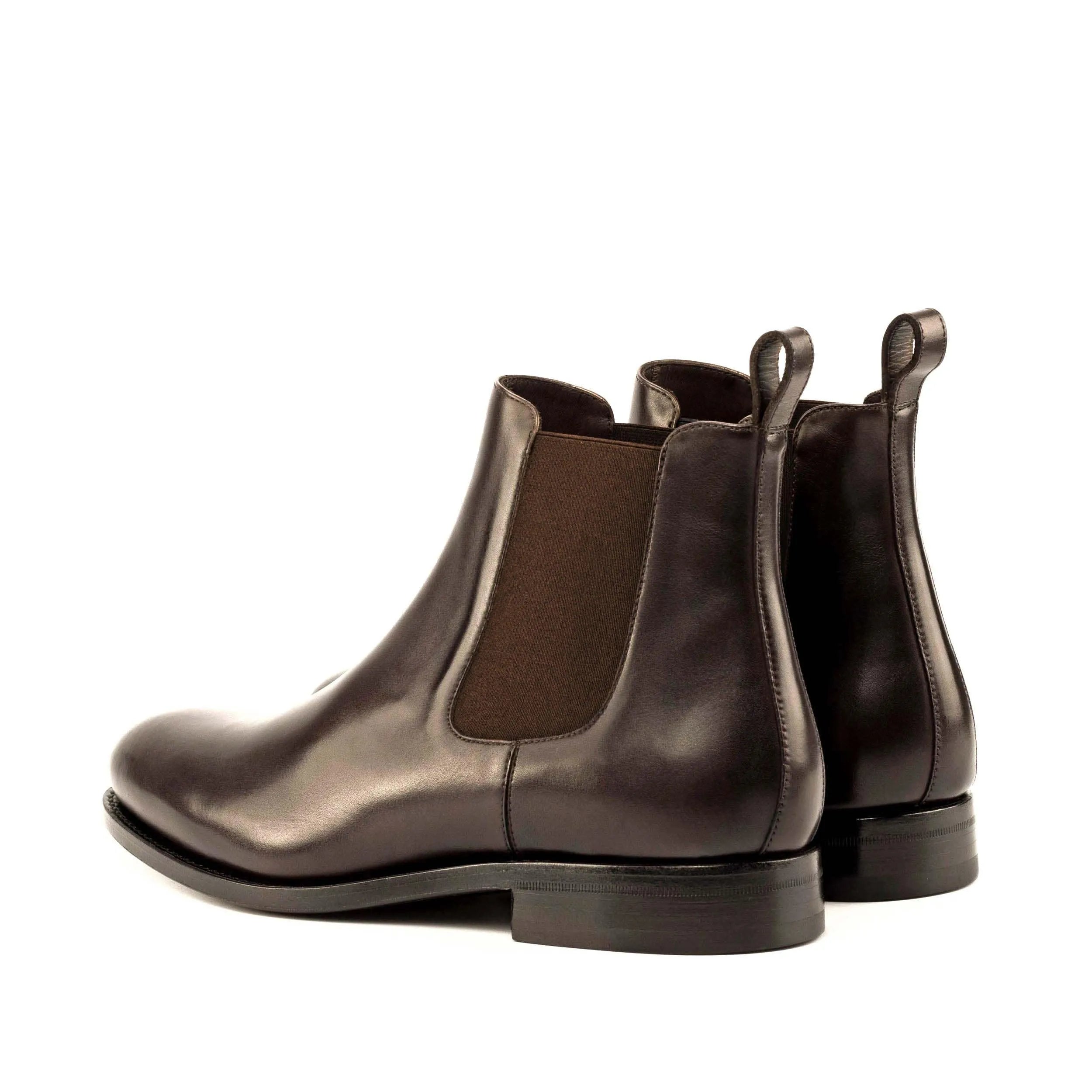 Jackson jr chelsea brown leather boots from fast lane