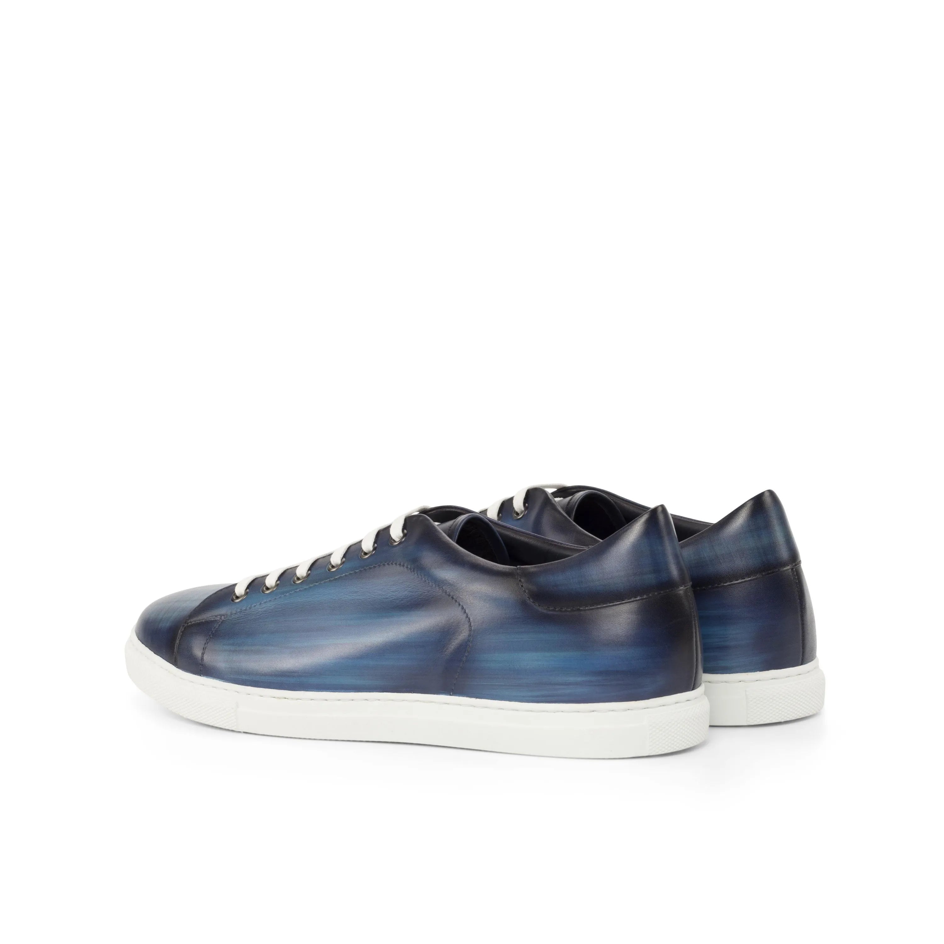 Blue Jorar Trainer Patina cupsole trainer sneakers