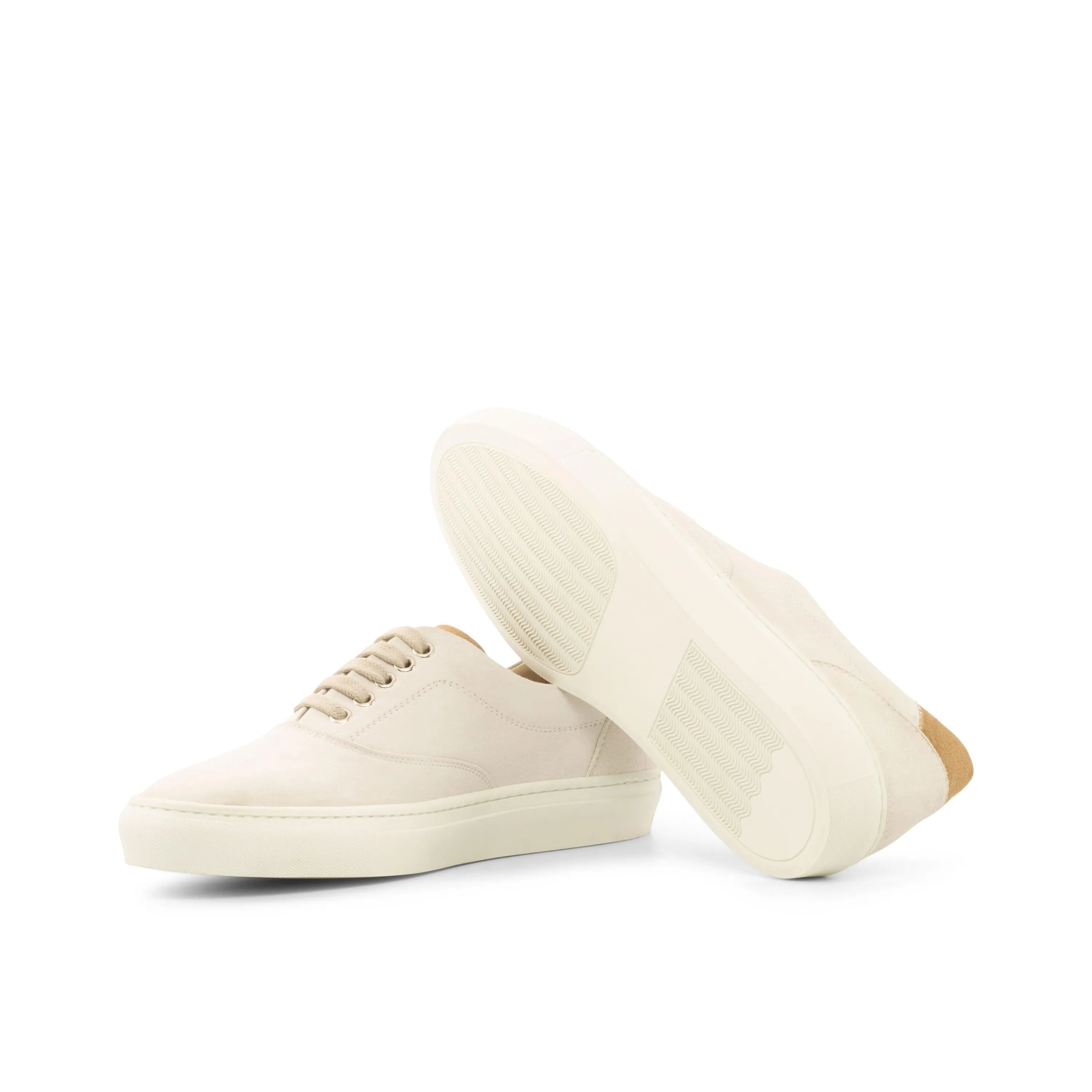 Pair of off-white canvas Miday Top Sider Sneaker II cupsole trainers