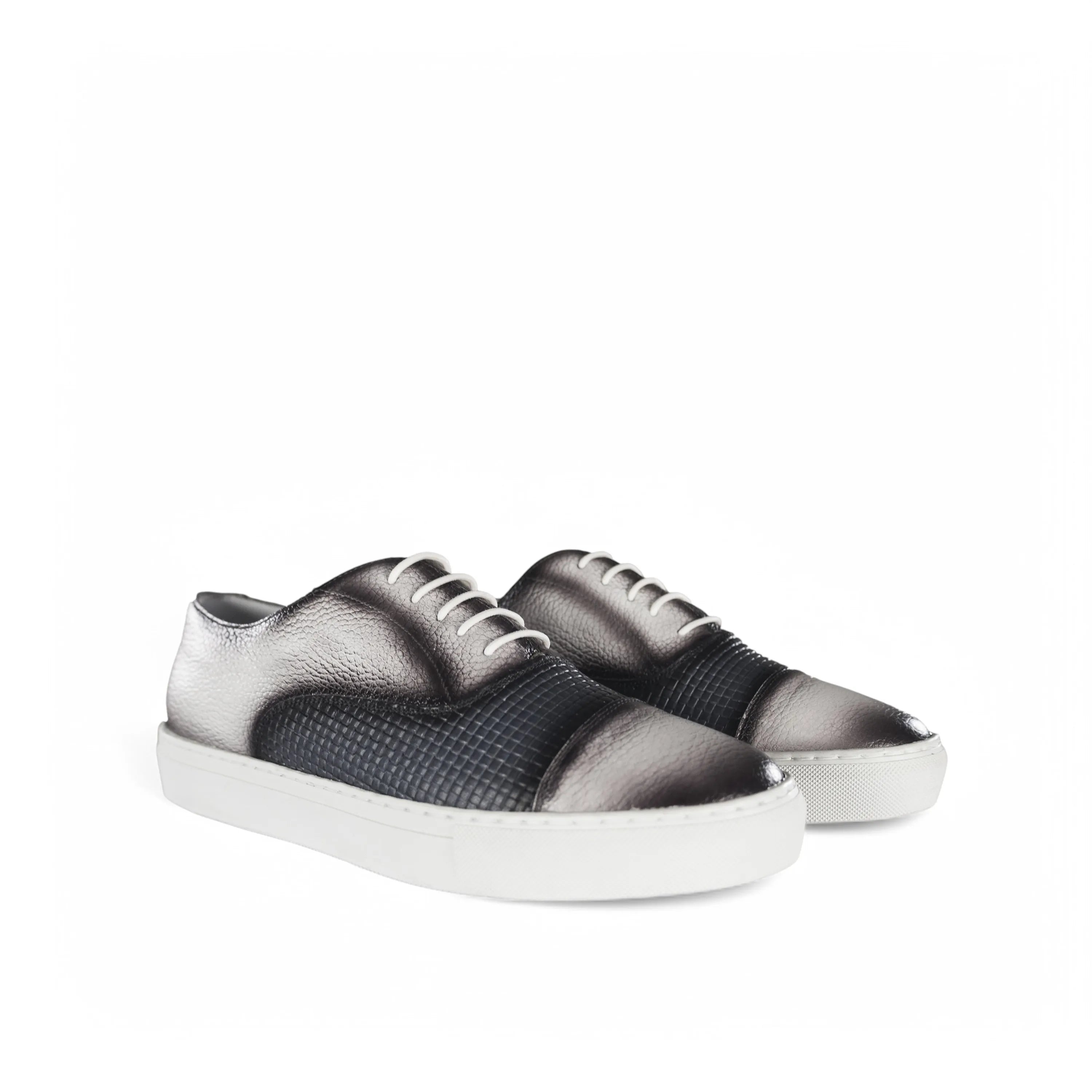 Two-tone leather Olimpia Oxford sneaker