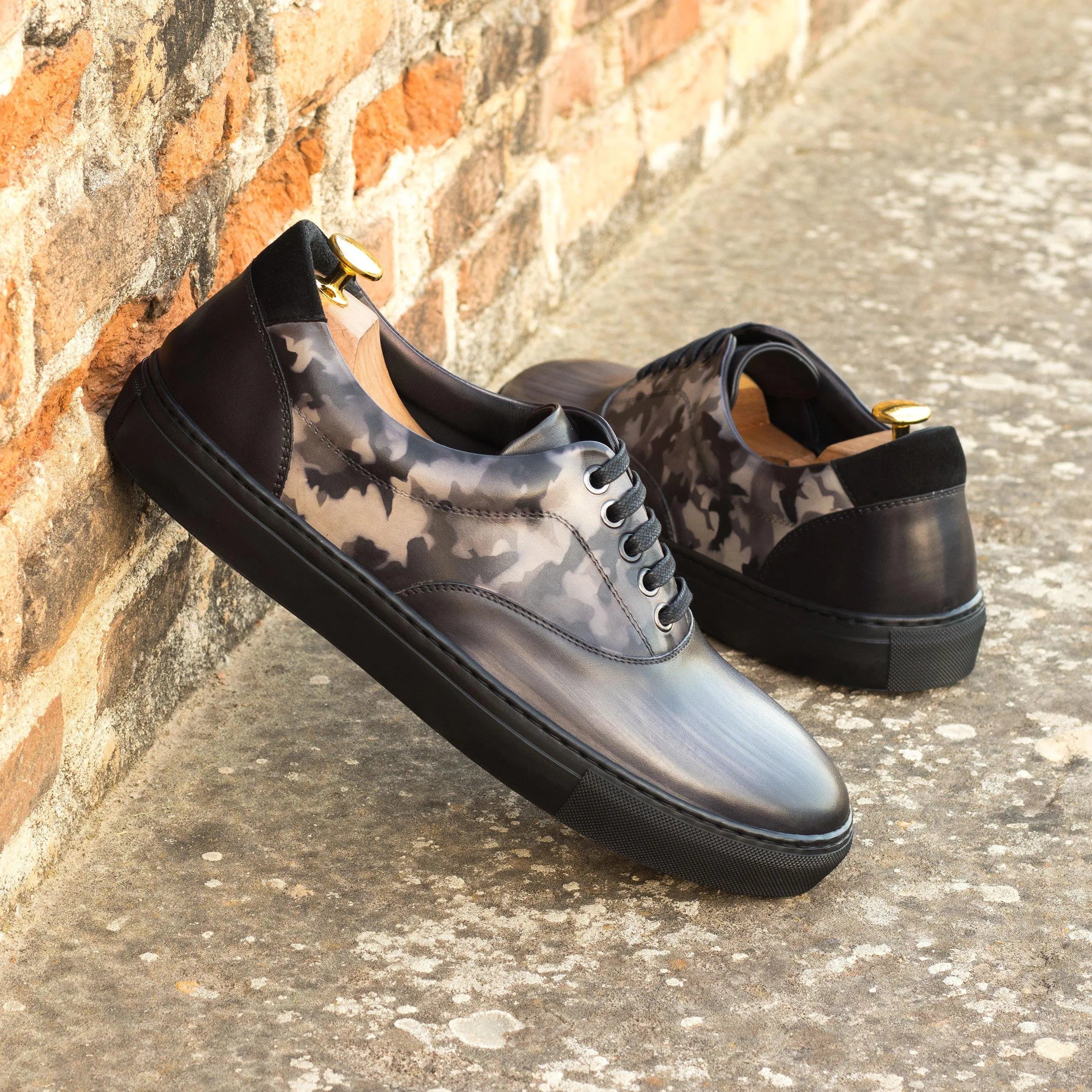 Sita Top Sider Patina Sneaker in camouflage-patterned leather
